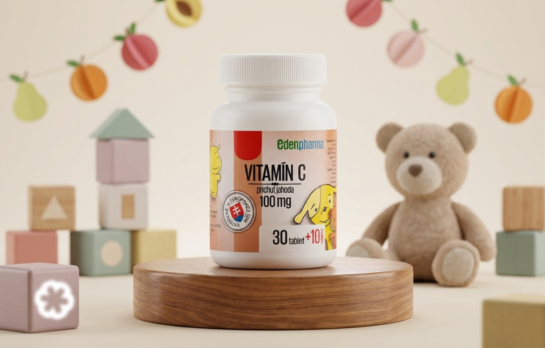EDENPharma Vitamin C 100 mg junior 30 + 10 tbl