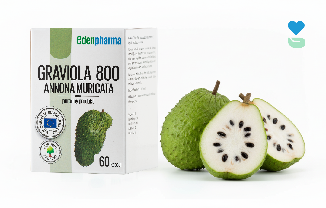 EDENPharma Graviola 800 60 cps