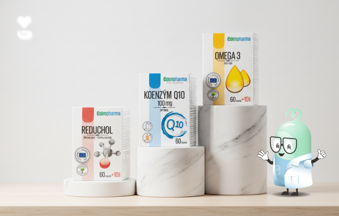 EDENPharma balíček SRDCE a CHOLESTEROL