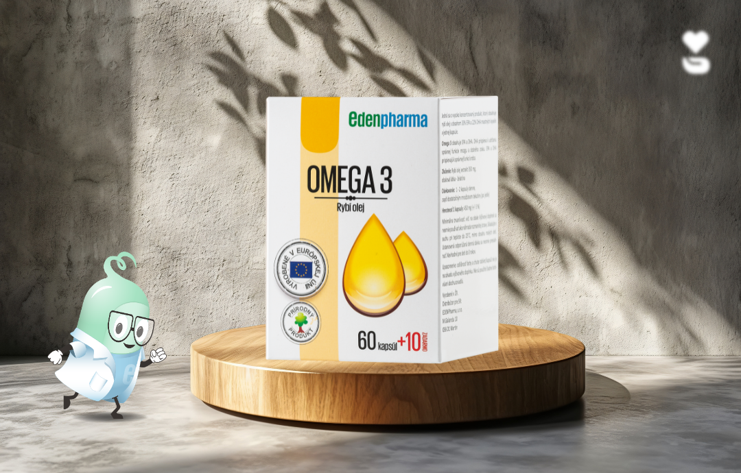 EDENPharma Omega 3 60 + 10 cps
