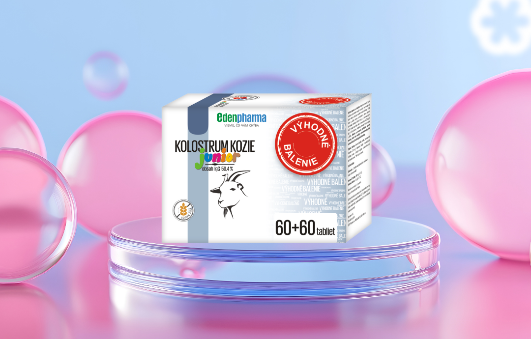 EDENPharma Kozie kolostrum junior 60+60 tbl