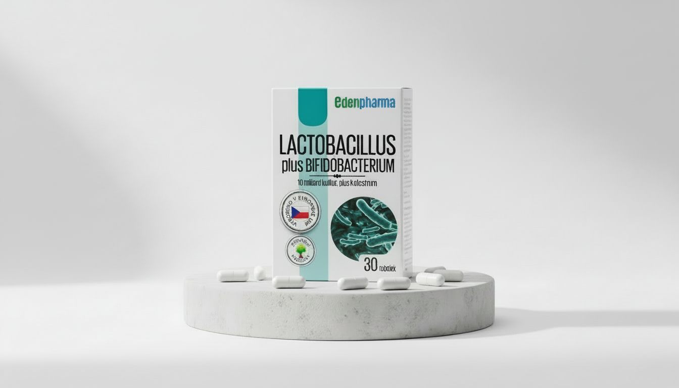 EDENPharma Lactobacillus + Bifidobacterium 30 cps