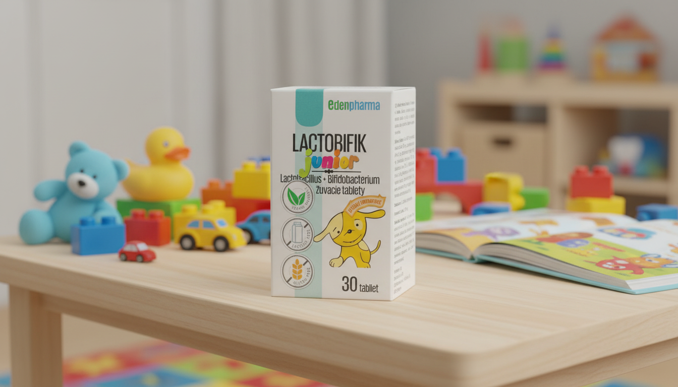 EDENPharma Lactobifik junior pomaranč 30 tbl