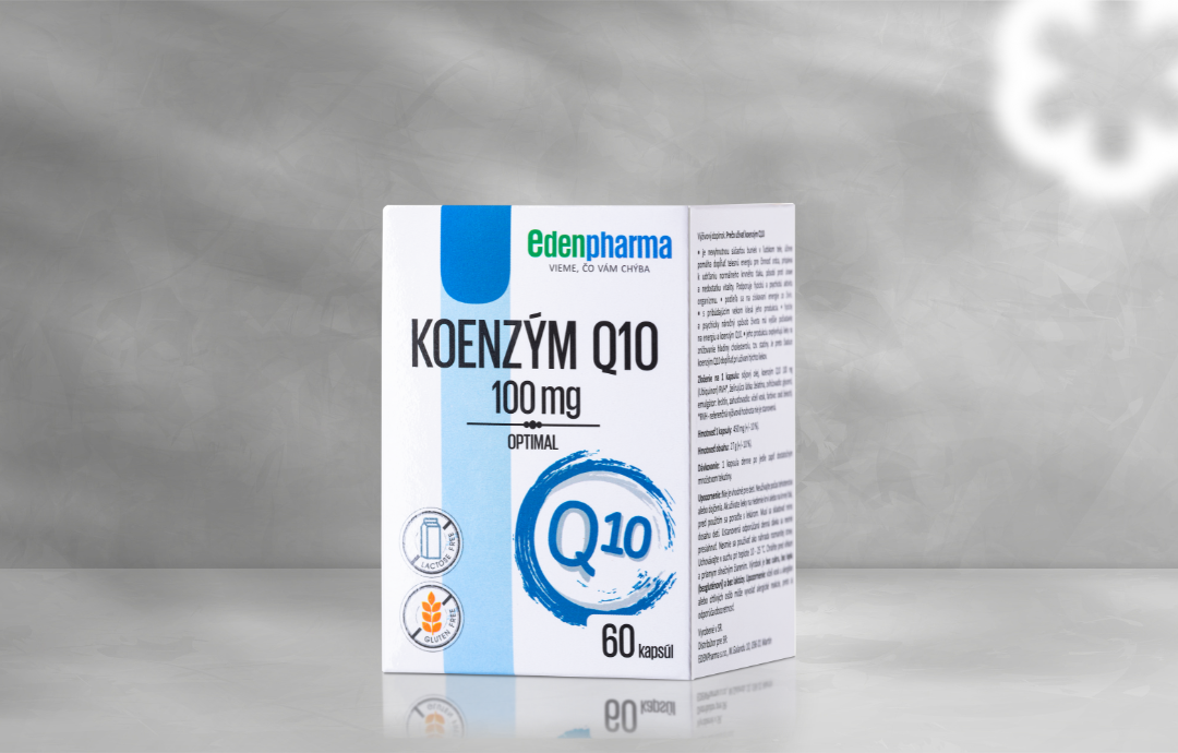 EDENPharma Koenzým Q10 OPTIMAL 100 mg 60 cps