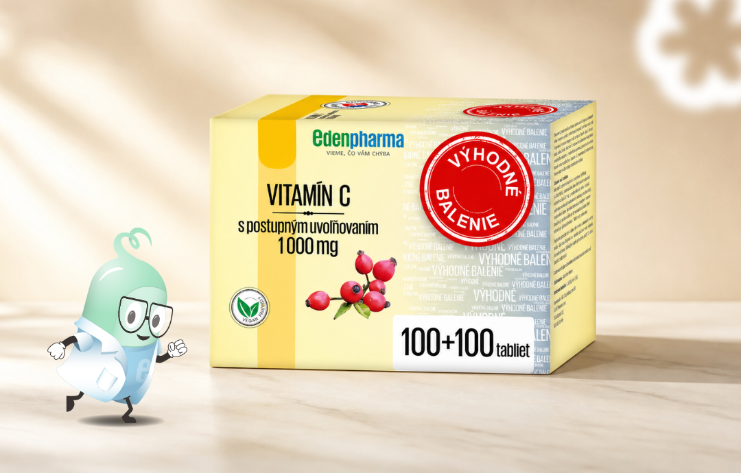 EDENPharma Vitamín C 1000 mg 100+100 tbl