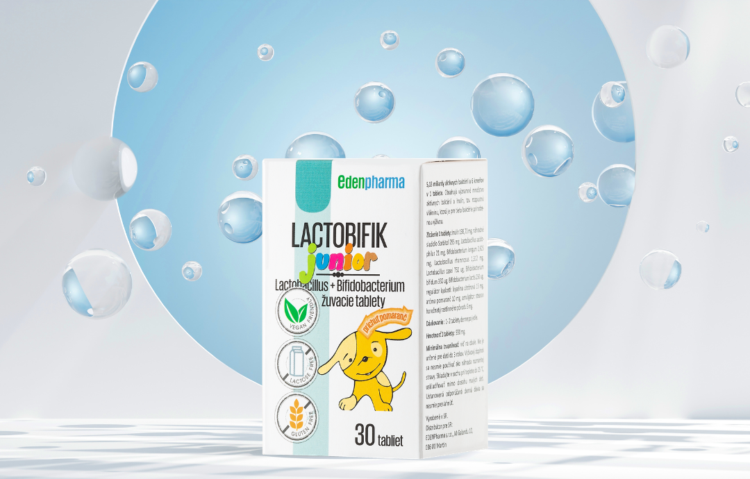 EDENPharma Lactobifik junior pomaranč 30 tbl