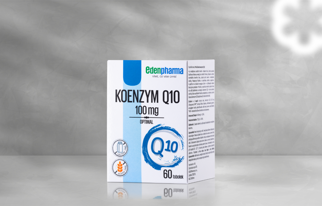 EDENPharma Koenzým Q10 OPTIMAL 100 mg 60 cps