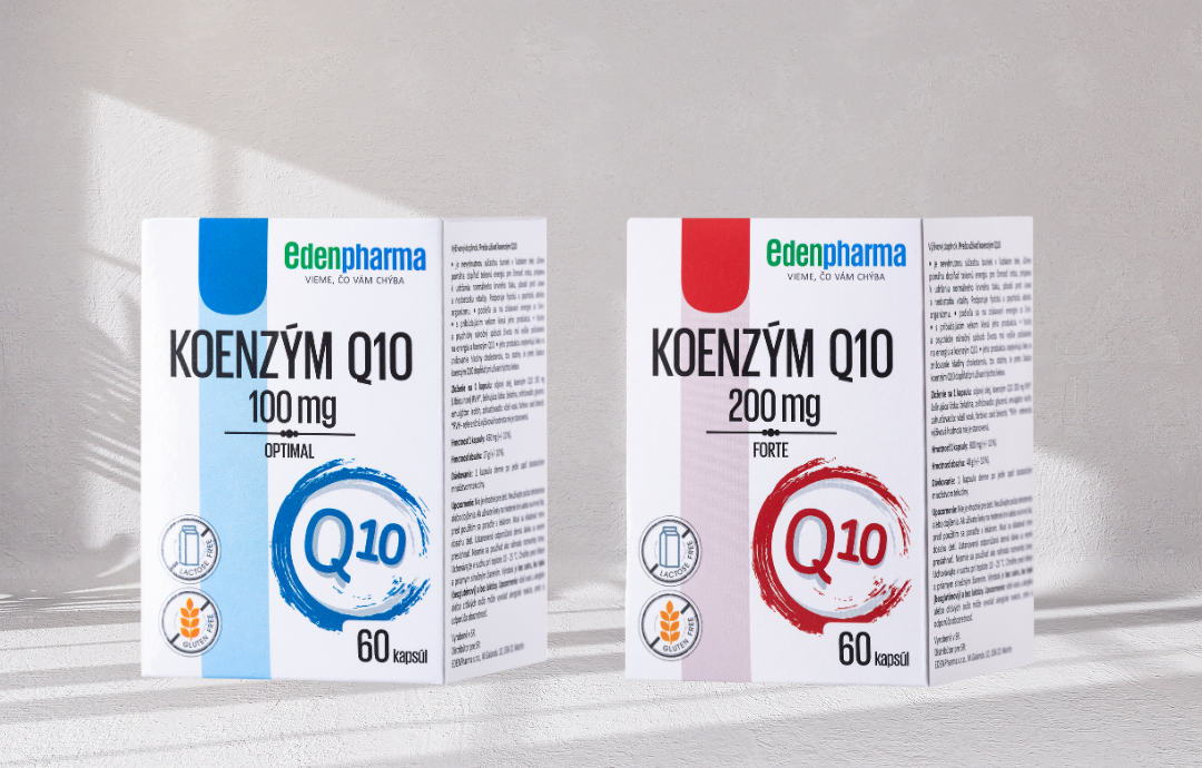 EDENPharma Koenzým Q10 FORTE 200 mg 60 cps