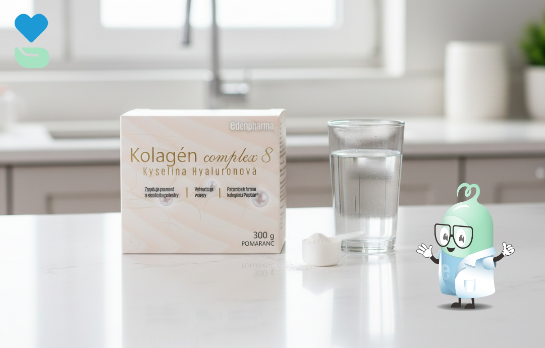 EDENPharma Kolagén complex 8 pomaranč 300 g