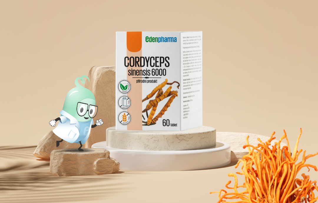 EDENPharma Cordyceps sinensis 6000 60 cps