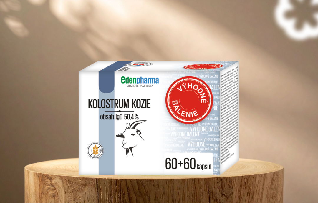 EDENPharma Kozie kolostrum 60+60 tbl