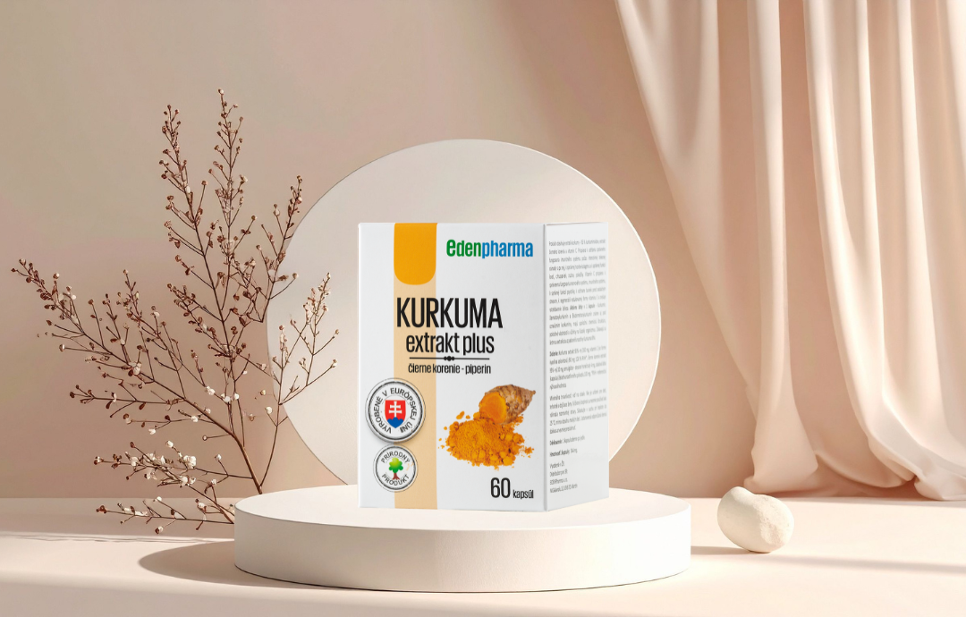EDENPharma Kurkuma extrakt plus 60 cps