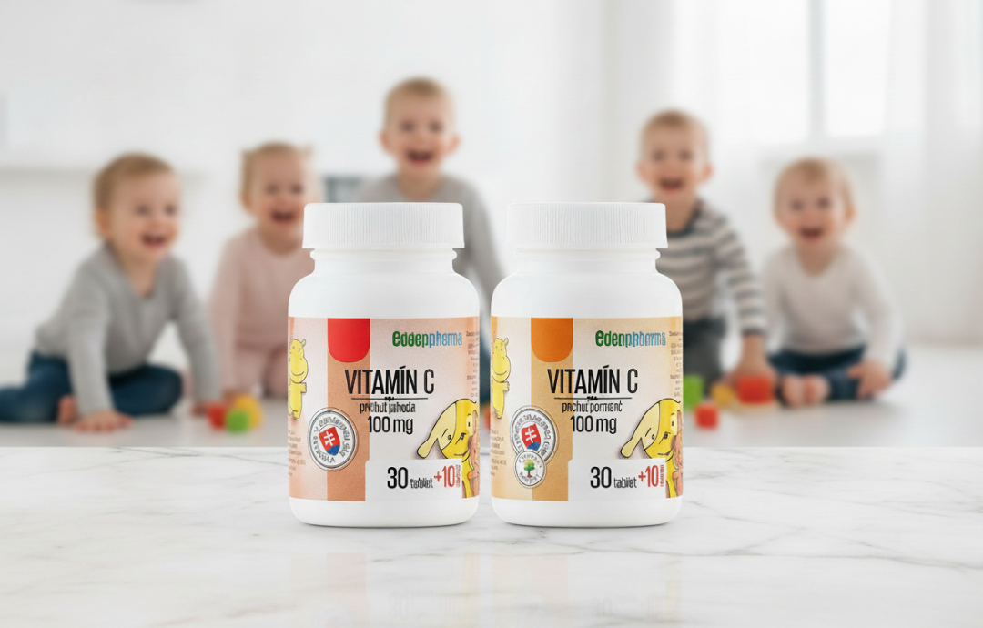 EDENPharma Vitamin C 100 mg junior 30 + 10 tbl