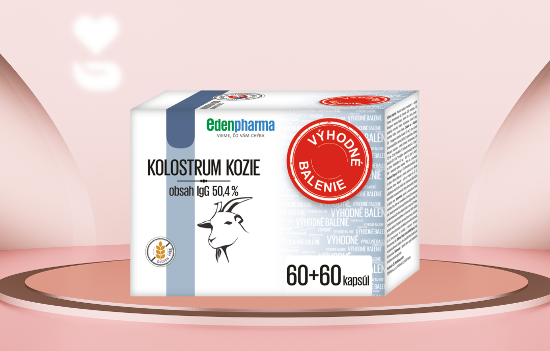 EDENPharma Kozie kolostrum 60+60 tbl