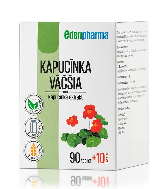 Kapucínka väčšia: účinky, užívanie a podpora močových ciest