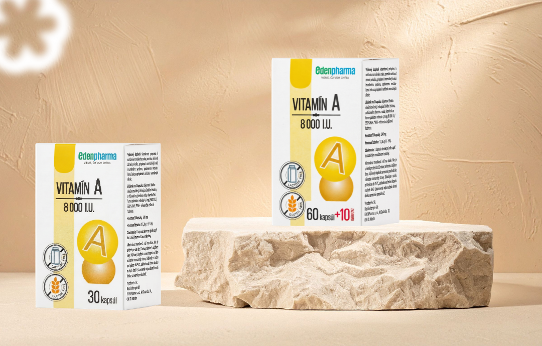 EDENPharma Vitamín A 8000 I.U.