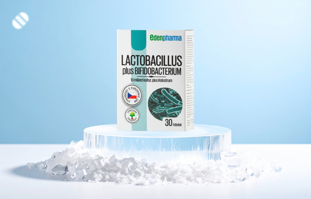 EDENPharma Lactobacillus + Bifidobacterium 30 cps