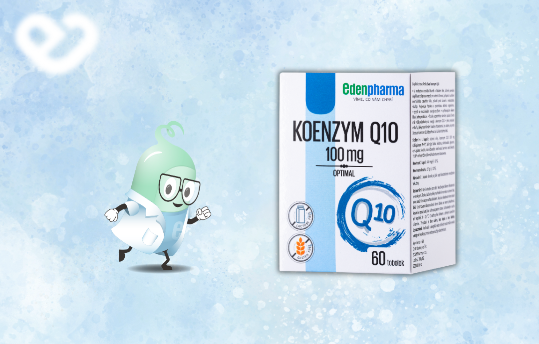 EDENPharma Koenzým Q10 OPTIMAL 100 mg 60 cps