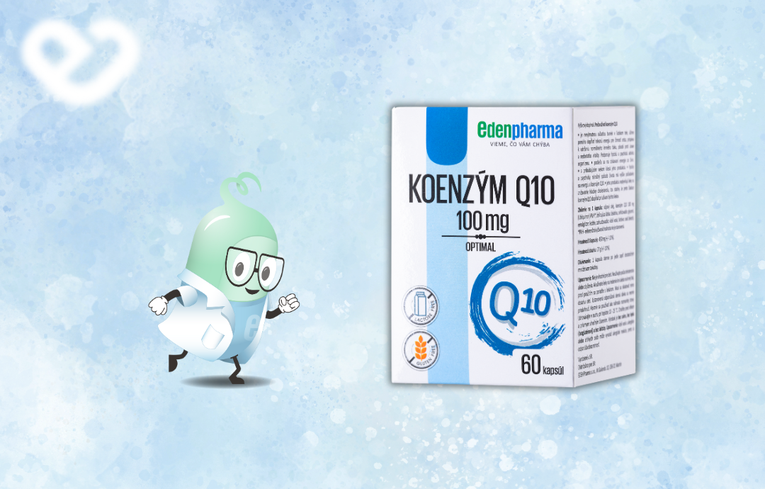 EDENPharma Koenzým Q10 OPTIMAL 100 mg 60 cps