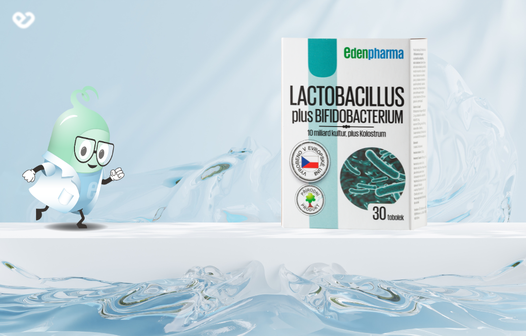 EDENPharma Lactobacillus + Bifidobacterium 30 cps