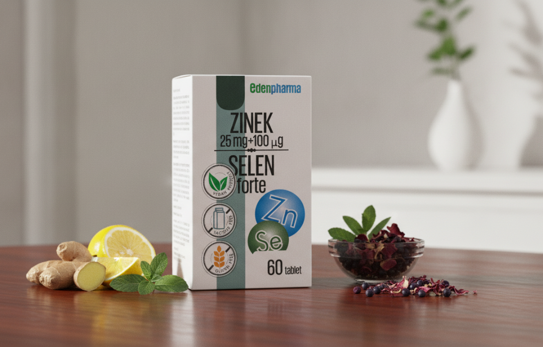 EDENPharma Zinek Selen forte 60 tbl