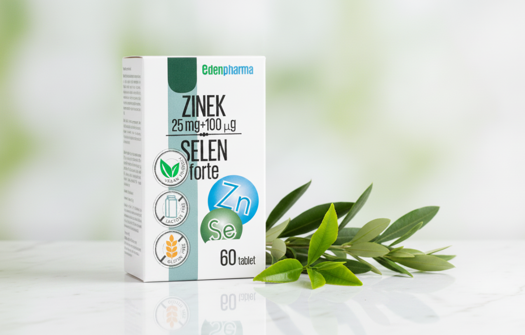 EDENPharma Zinek Selen forte 60 tbl