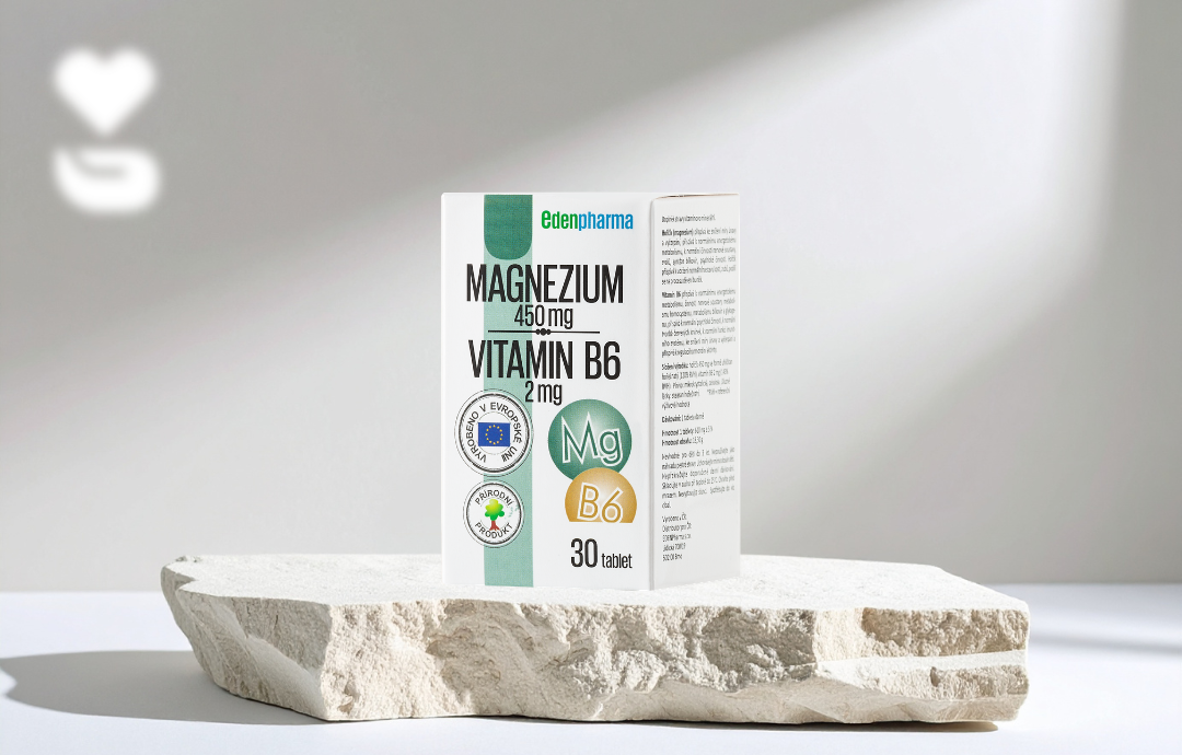 EDENPharma Magnesium + Vitamin B6 30 tbl