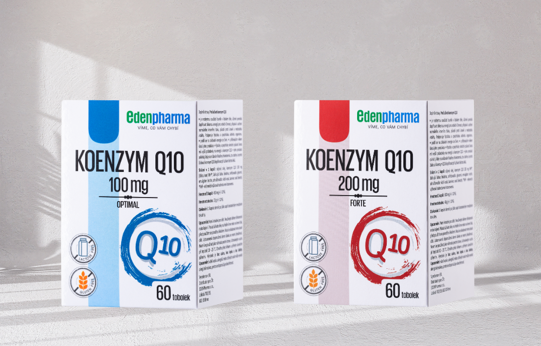EDENPharma Koenzým Q10 FORTE 200 mg 60 cps