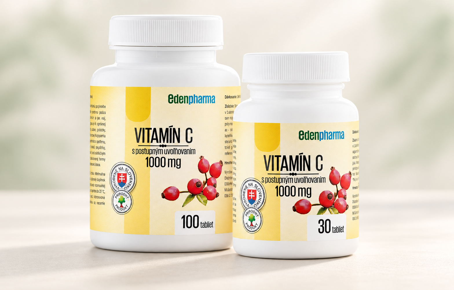EDENPharma Vitamín C 1000 mg + šíp.extrakt