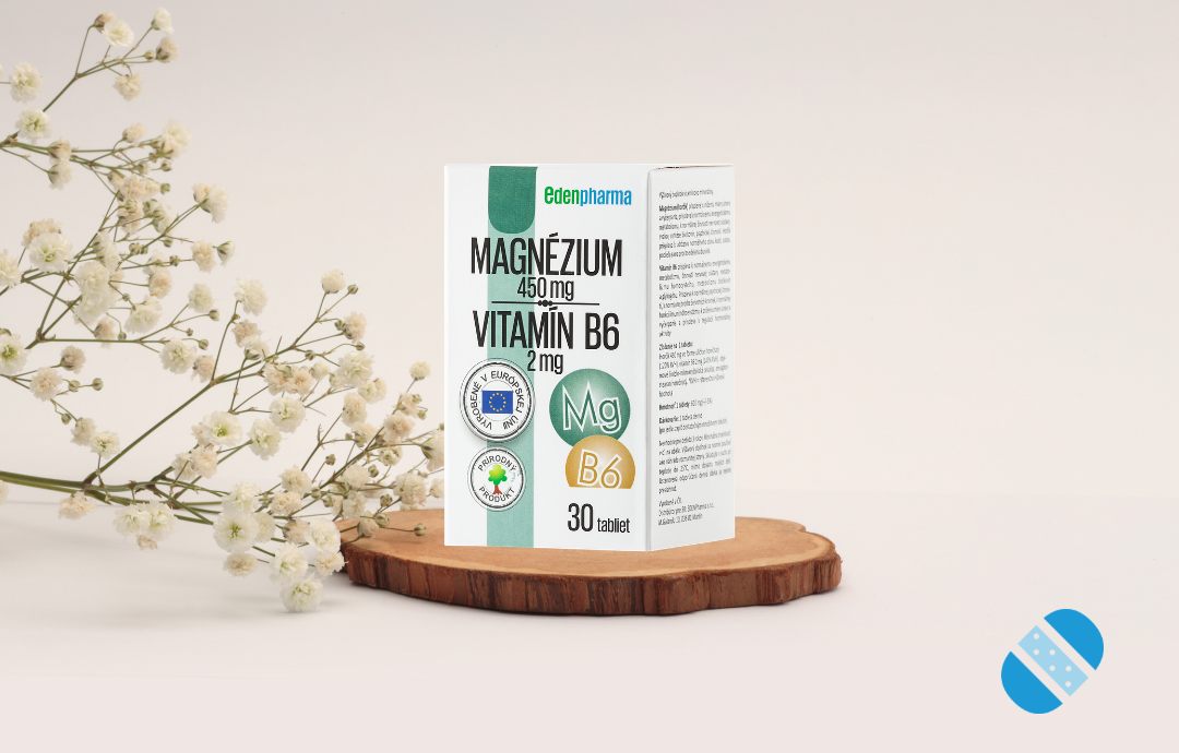 EDENPharma Magnézium + Vitamín B6 30 tbl