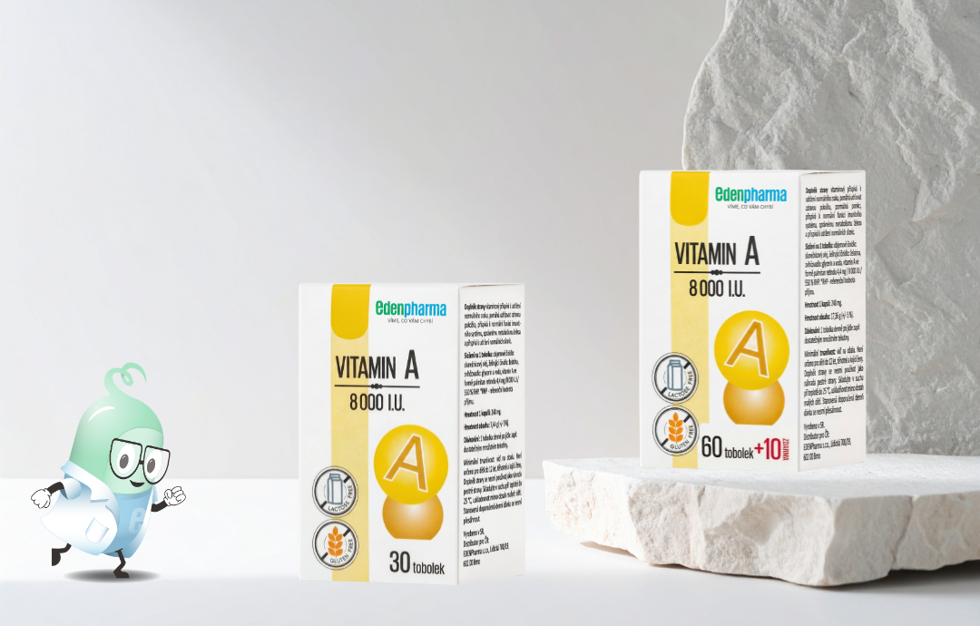 EDENPharma Vitamin A 8000 I.U.