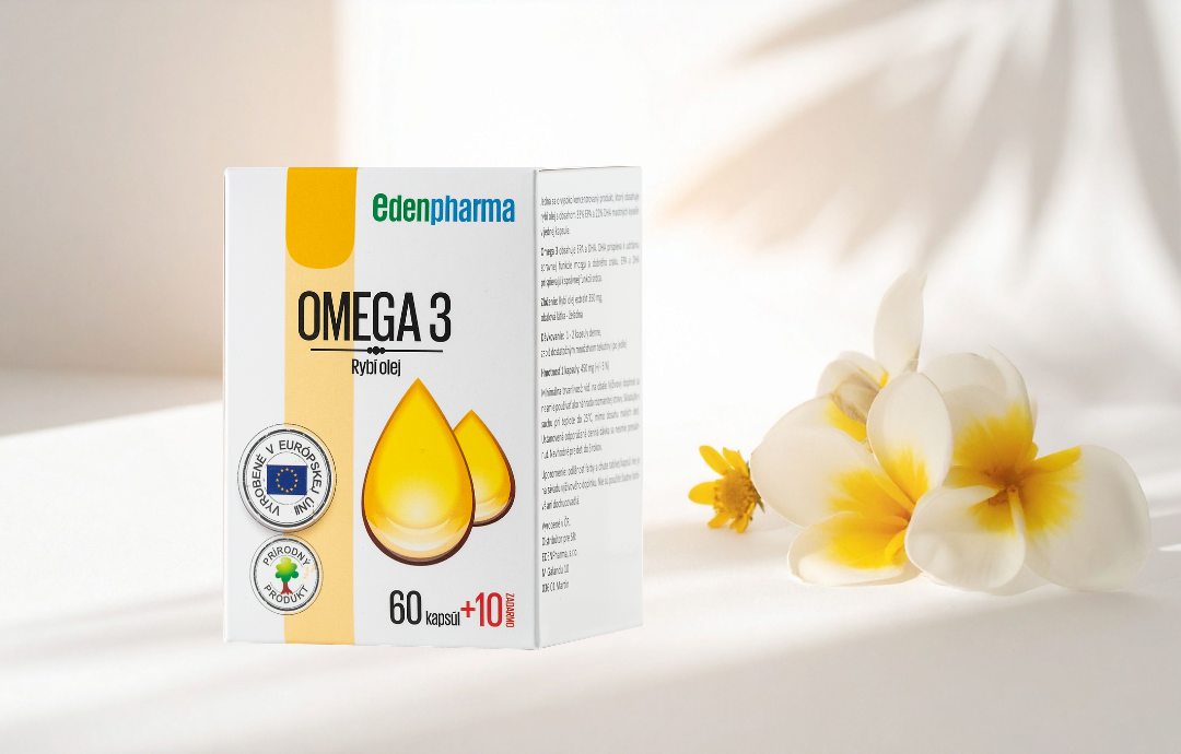 EDENPharma Omega 3 60 + 10 cps
