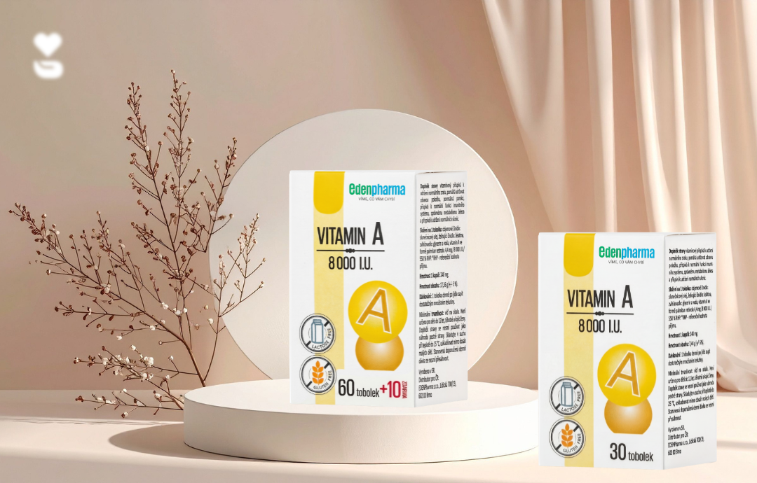 EDENPharma Vitamin A 8000 I.U.