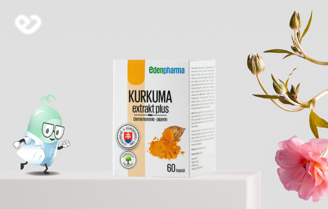 EDENPharma Kurkuma extrakt plus 60 cps