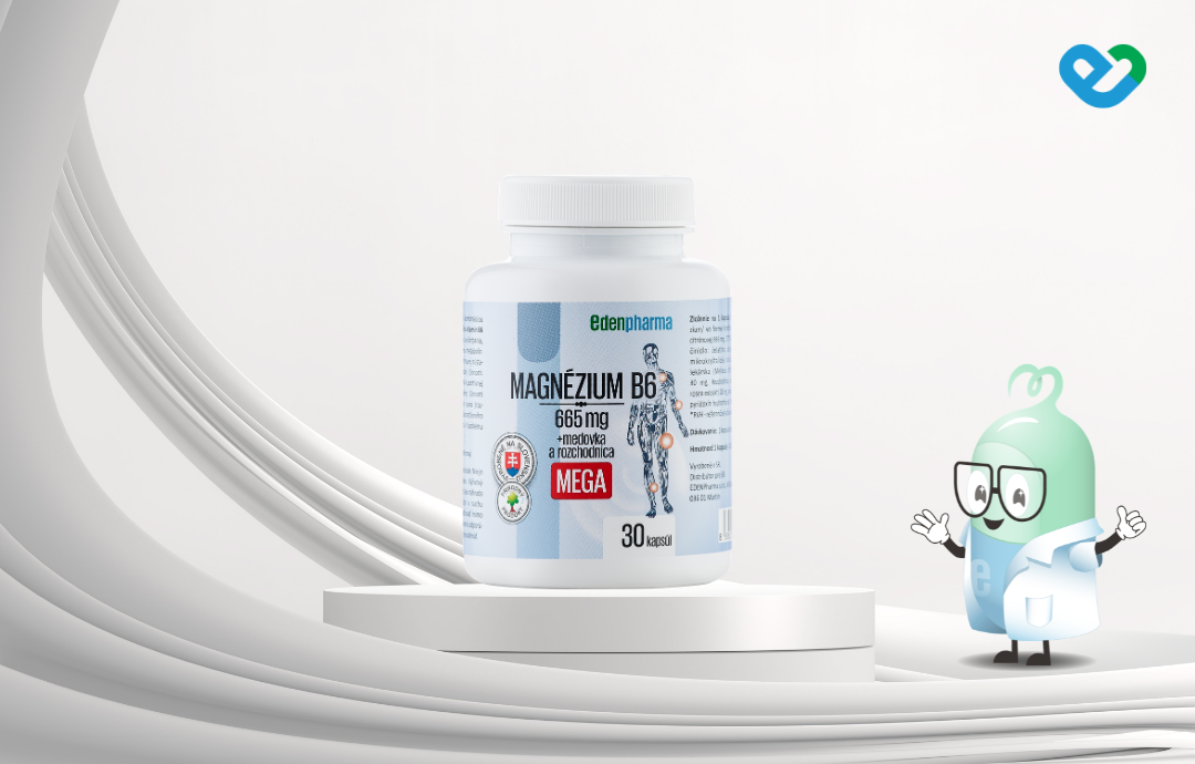 EDENPharma Magnézium Mega 665 mg 30 cps