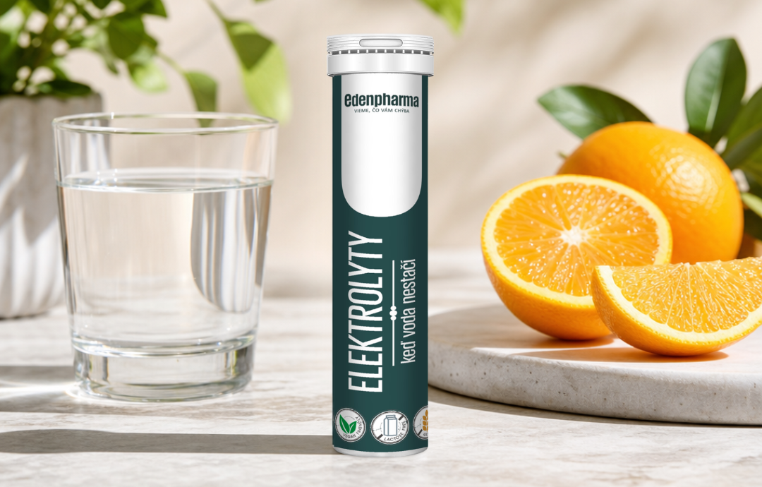 EDENPharma Elektrolyty pomaranč 20 tbl