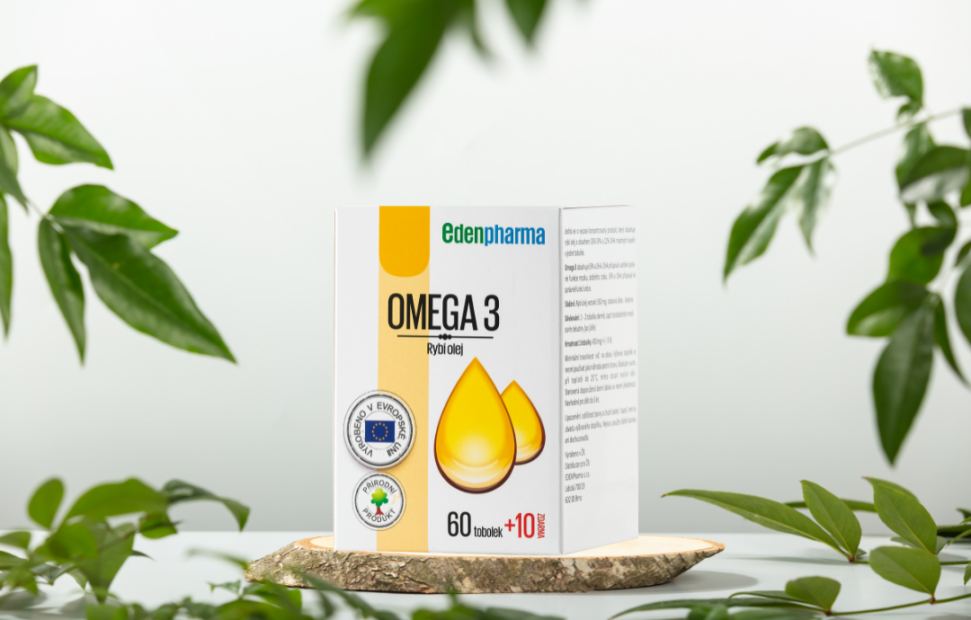 EDENPharma Omega 3 60 + 10 cps