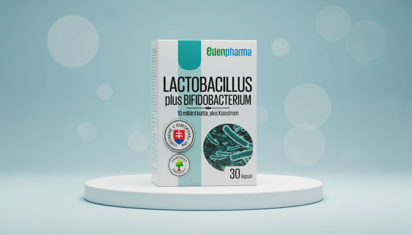 EDENPharma Lactobacillus + Bifidobacterium 30 cps