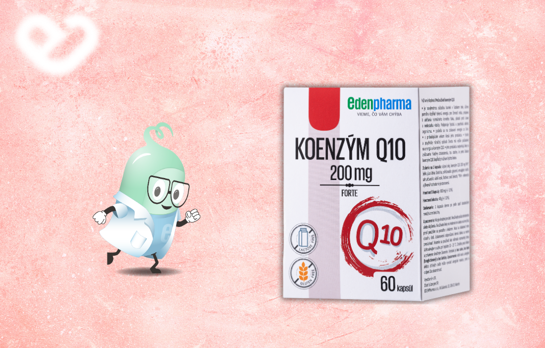 EDENPharma Koenzým Q10 FORTE 200 mg 60 cps