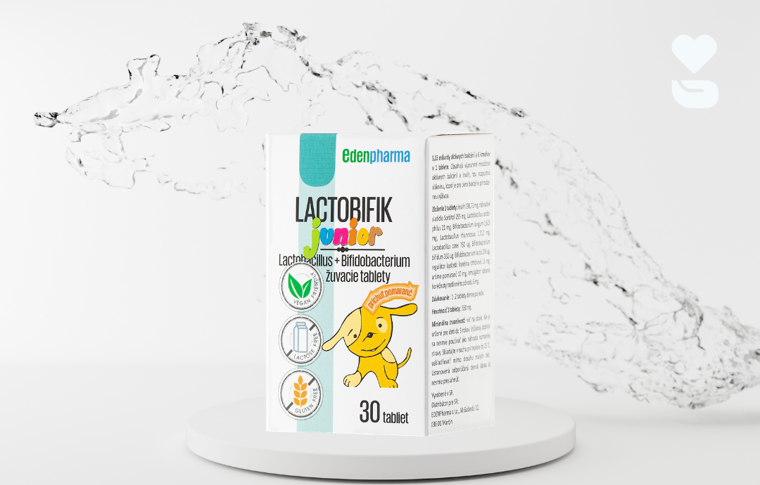 EDENPharma Lactobifik junior pomaranč 30 tbl