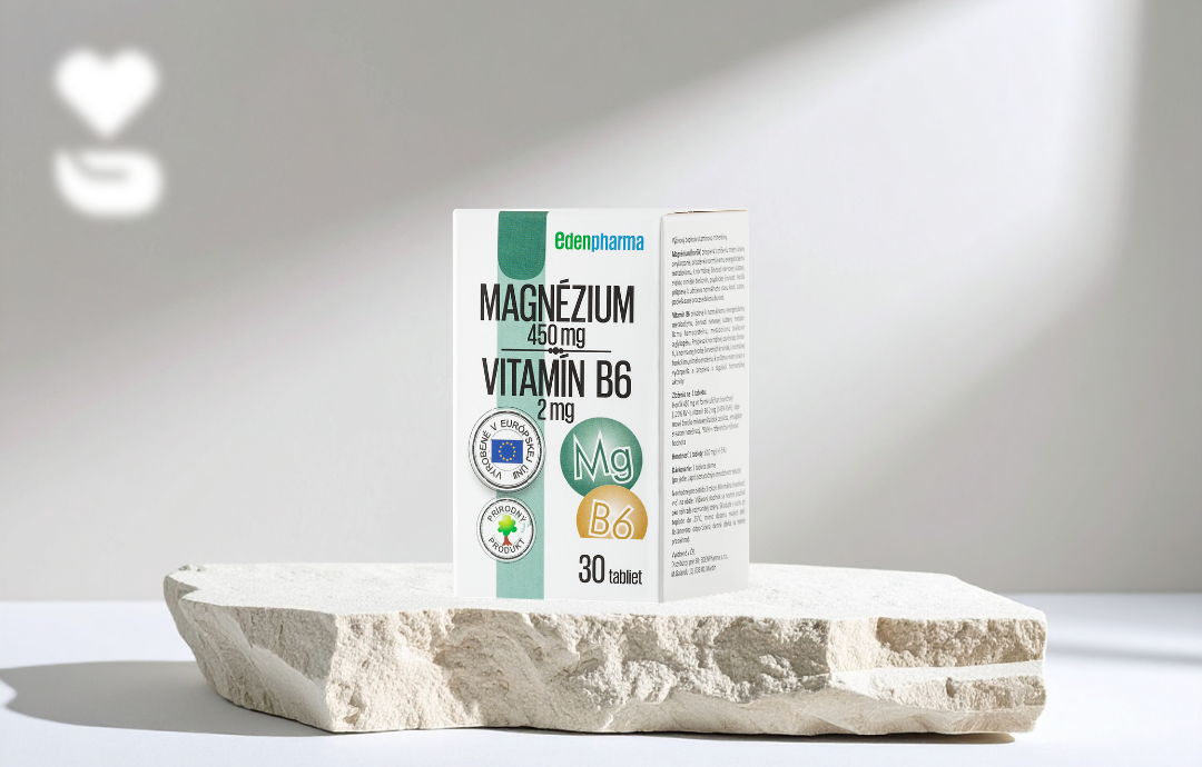 EDENPharma Magnézium + Vitamín B6 30 tbl