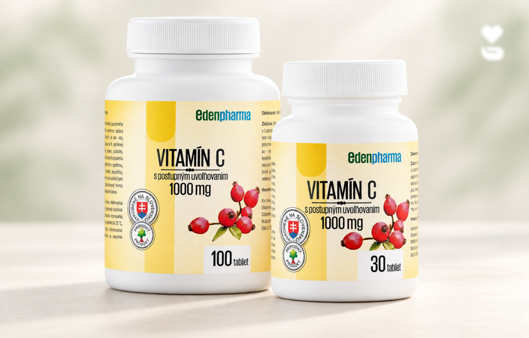 EDENPharma Vitamín C 1000 mg + šíp.extrakt