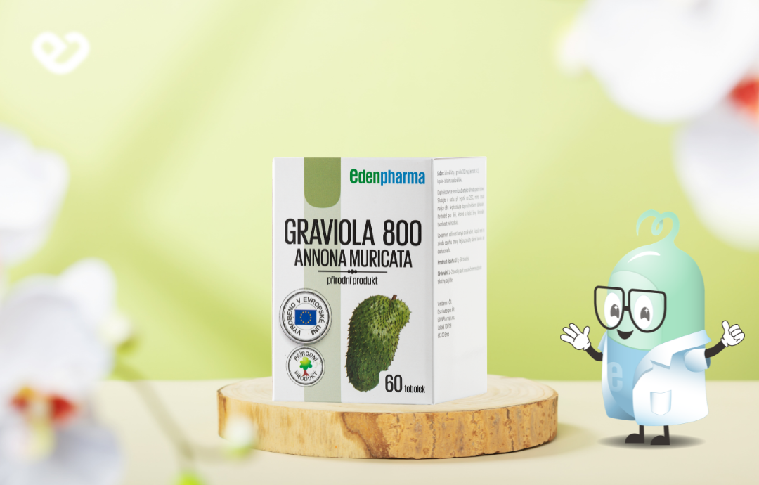 EDENPharma Graviola 800 60 cps