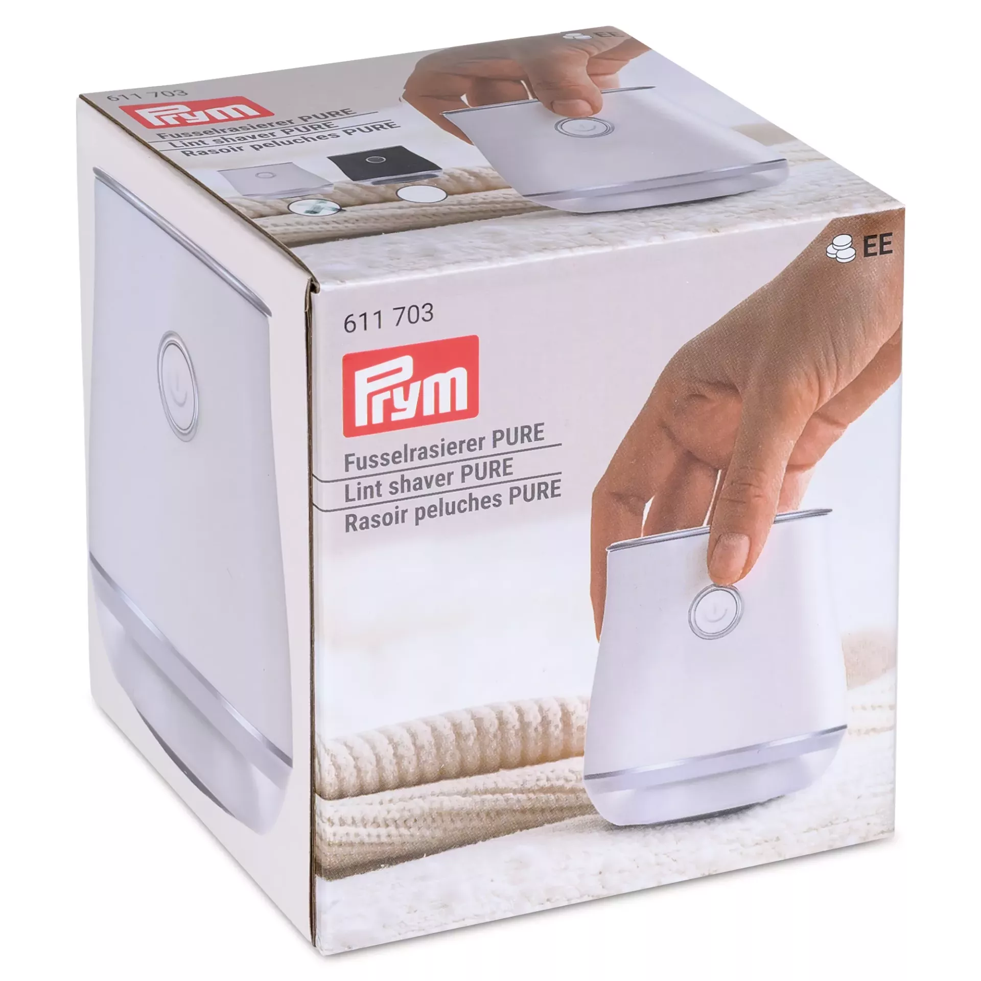 Odstraňovač žmolkov Prym PURE biela