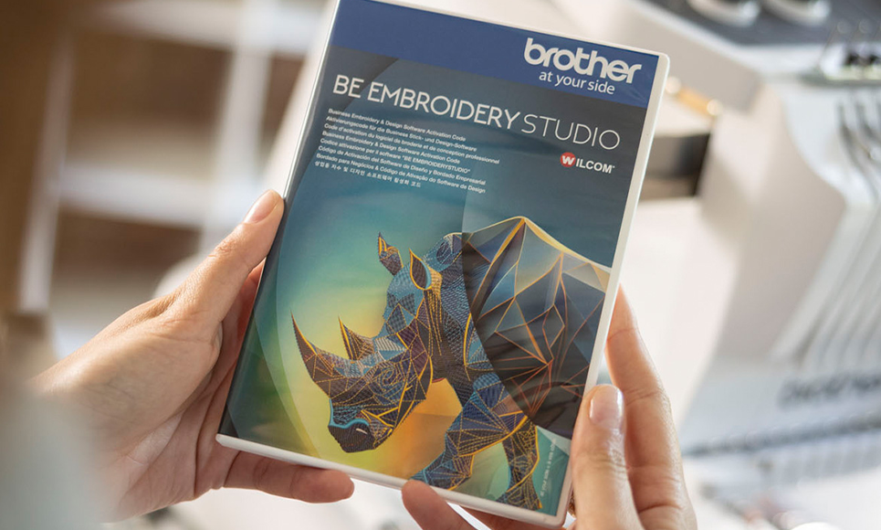 Softvér na tvorbu výšiviek Brother BE EmbroideryStudio