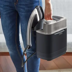 Naparovač odevov so stojanom Tefal Ixeo Power QT2028F0 čierna
