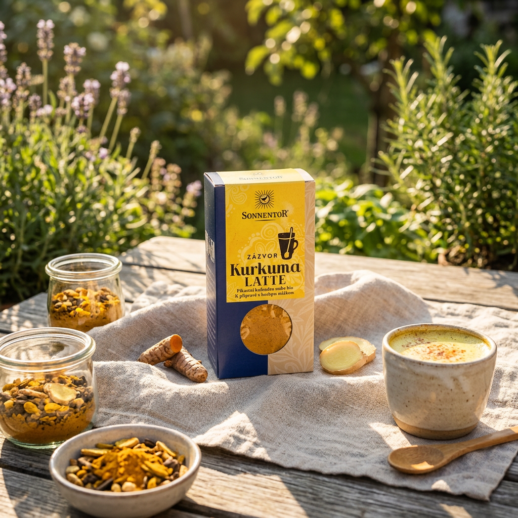 Kurkuma Latte BIO zázvor - krabička 60 g