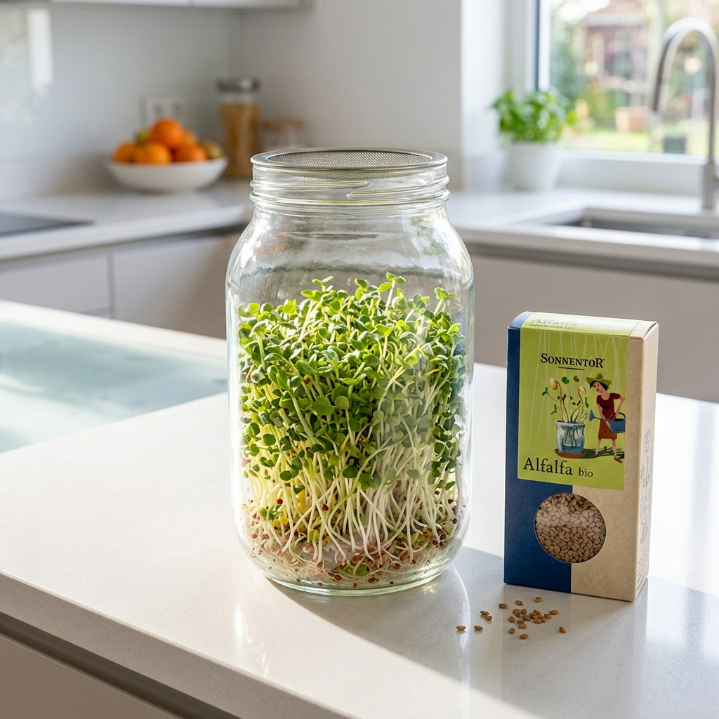 Alfalfa semínka BIO na klíčení - 120 g