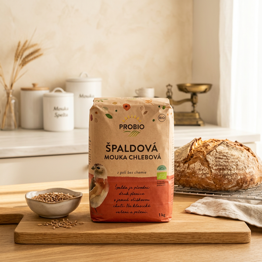 Špaldová mouka BIO chlebová