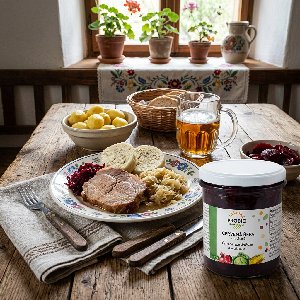 Červená řepa BIO strouhaná pasterovaná - 280 g
